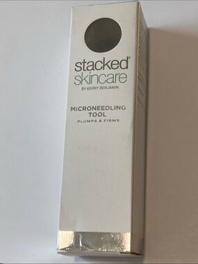 Stacked Skincare by Kerry Benjamin Microneedling Tool Plumps & Firms